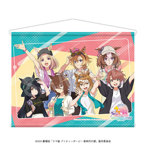 『ウマ娘 プリティーダービー 新時代の扉』B2タペストリー 夏フェスver.